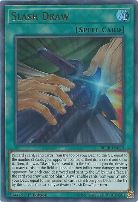 Slash Draw (20) (BLRR) - YuGiOh Single