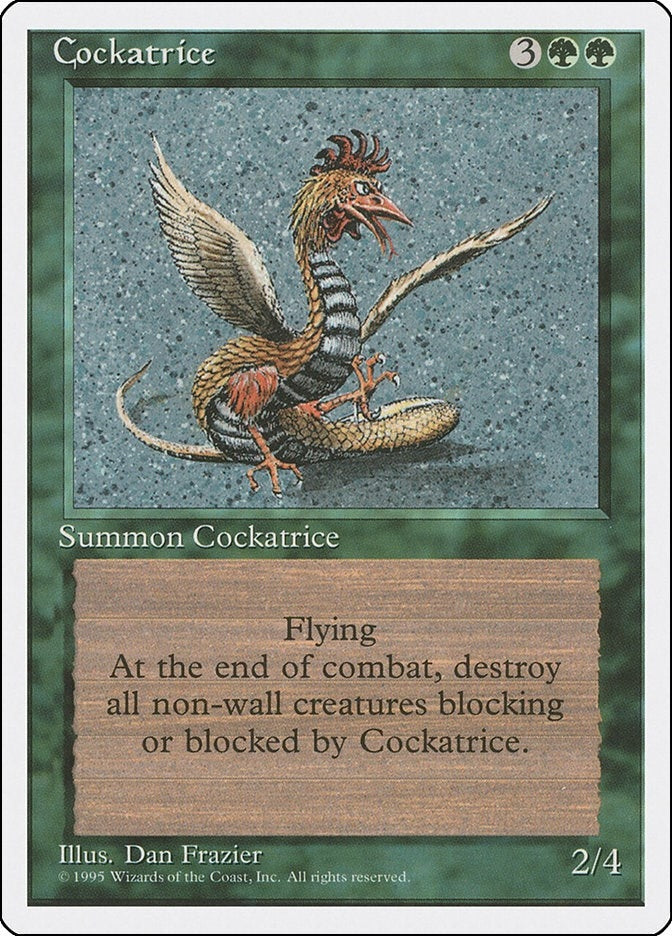 Cockatrice [4ED] - MTG Single
