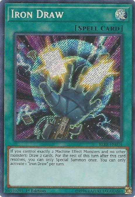 Iron Draw (34) (BLRR) - YuGiOh Single