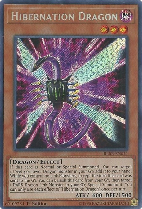Hibernation Dragon (41) (BLRR) - YuGiOh Single