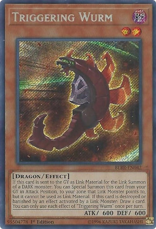 Triggering Wurm (42) (BLRR) - YuGiOh Single