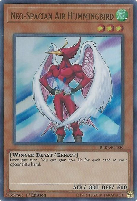 Neo-Spacian Air Hummingbird (50) (BLRR) - YuGiOh Single
