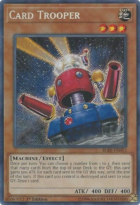 Card Trooper (53) (BLRR) - YuGiOh Single