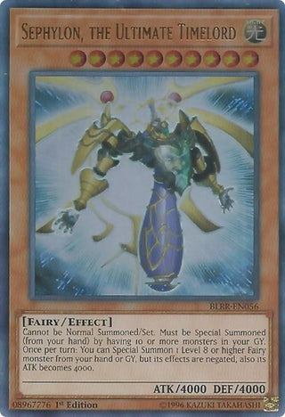 Sephylon the Ultimate Timelord (56) (BLRR) - YuGiOh Single