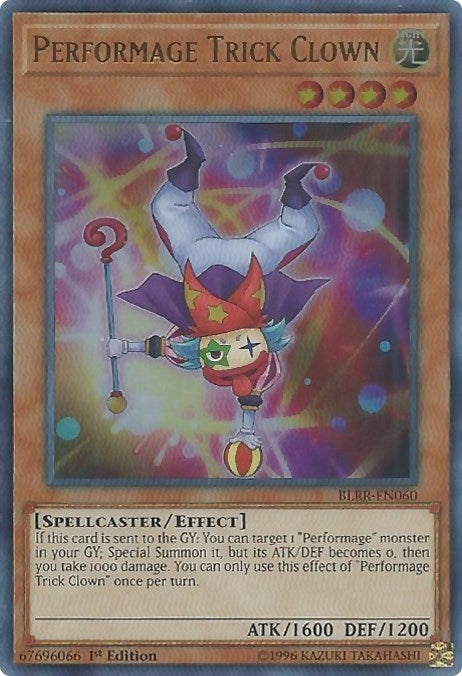 Performage Trick Clown (60) (BLRR) - YuGiOh Single
