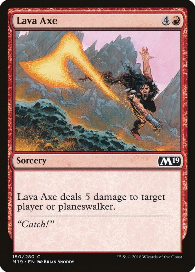 Lava Axe (150) [M19] - MTG Single