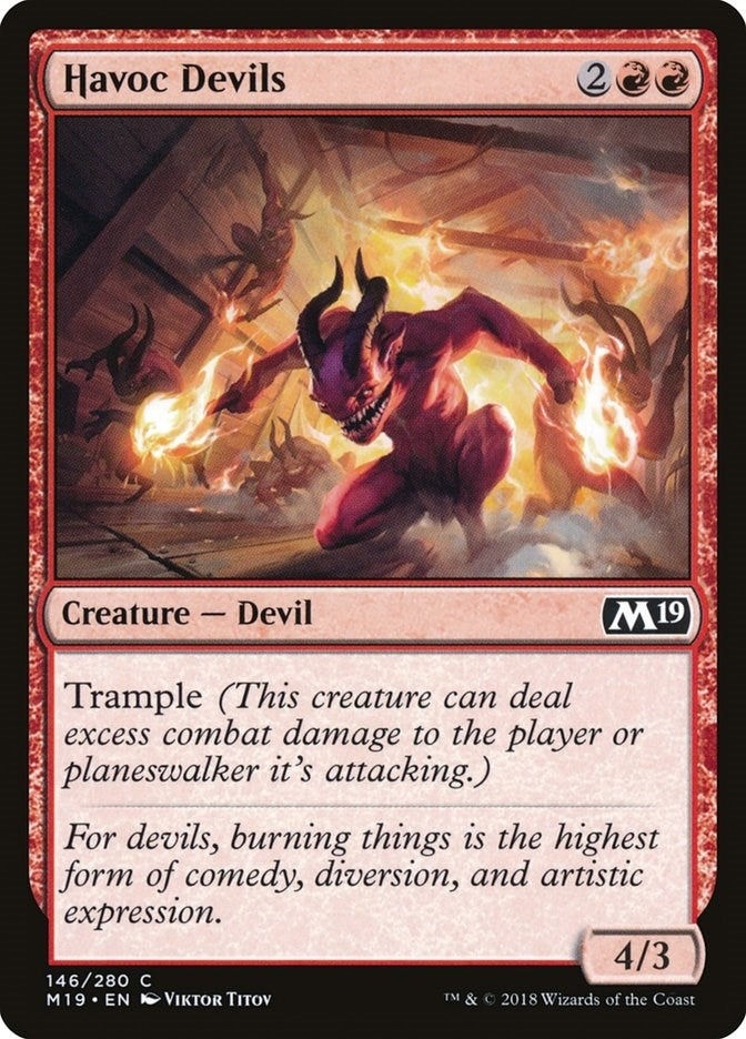 Havoc Devils (146) [M19] - MTG Single