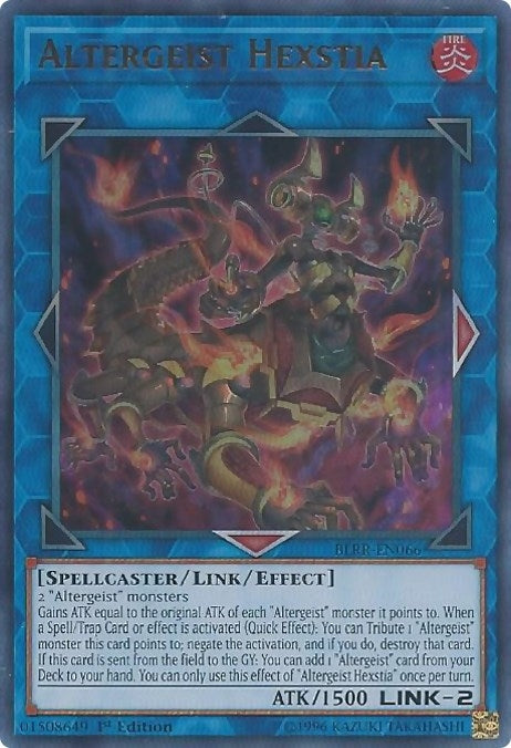 Altergeist Hexstia (66) (BLRR) - YuGiOh Single