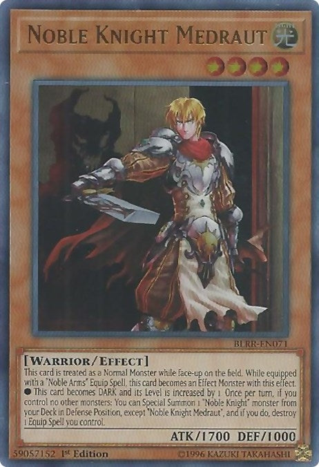 Noble Knight Medraut (71) (BLRR) - YuGiOh Single