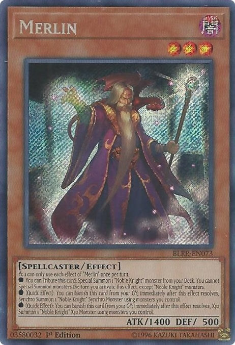 Merlin (73) (BLRR) - YuGiOh Single