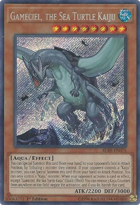 Gameciel the Sea Turtle Kaiju (75) (BLRR) - YuGiOh Single