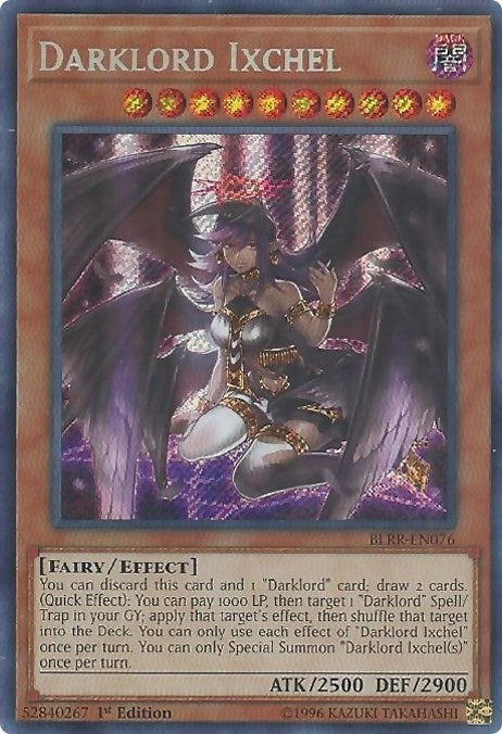 Darklord Ixchel (76) (BLRR) - YuGiOh Single