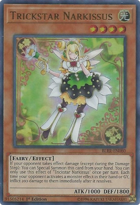 Trickstar Narkissus (80) (BLRR) - YuGiOh Single