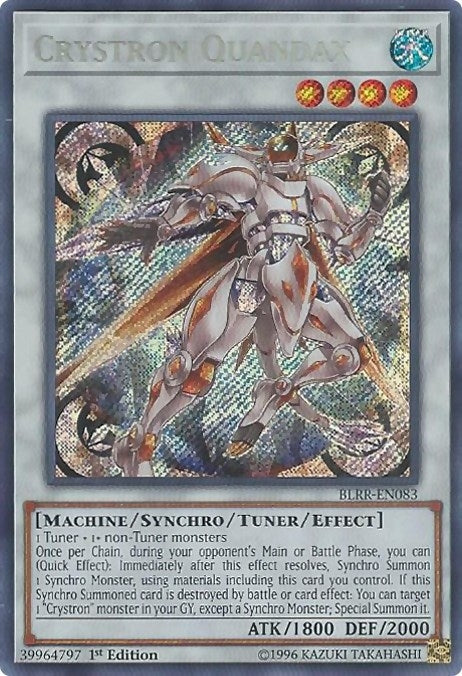Crystron Quandax (83) (BLRR) - YuGiOh Single