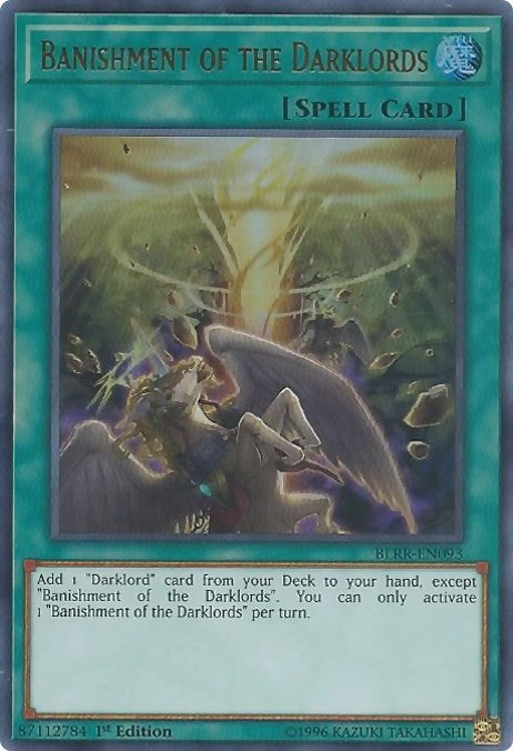 Banishment of the Darklords (93) (BLRR) - YuGiOh Single