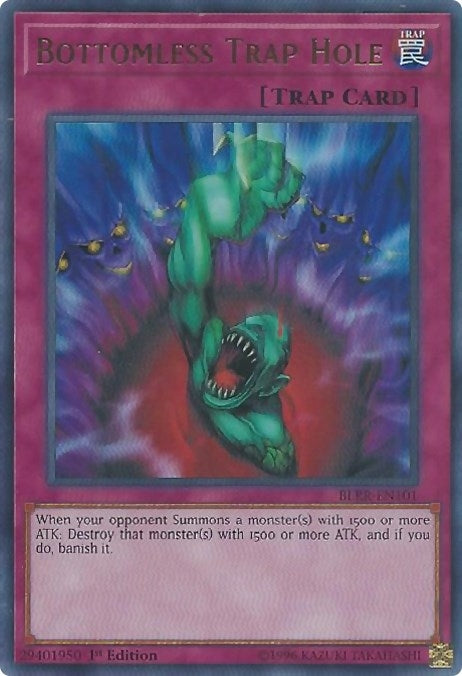 Bottomless Trap Hole (101) (BLRR) - YuGiOh Single