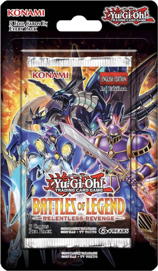 Battles of Legend: Relentless Revenge - Blister Pack (BLRR) - YuGiOh Sealed