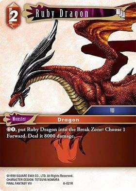 Ruby Dragon (6) [OP6] - Final Fantasy TCG Single