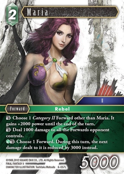 Maria (6) [OP6] - Final Fantasy TCG Single
