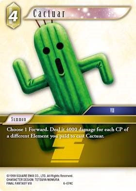Cactuar (6) [OP6] - Final Fantasy TCG Single