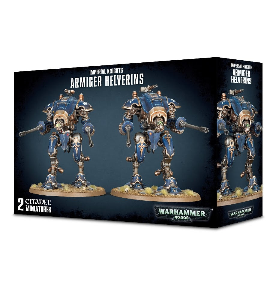 Warhammer 40K: Imperial Knights - Armiger Helverins [PLAS] - Warhammer Box Sets Sealed