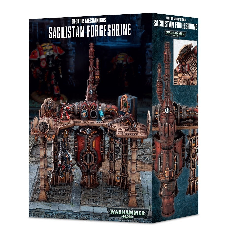 Warhammer 40K: Sector Mechanicus - Sacristan Forgeshrine [PLAS] - Warhammer Box Sets Sealed