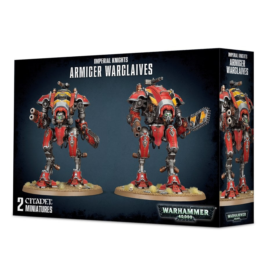 Warhammer 40K: Imperial Knights - Armiger Warglaives [PLAS] - Warhammer Box Sets Sealed