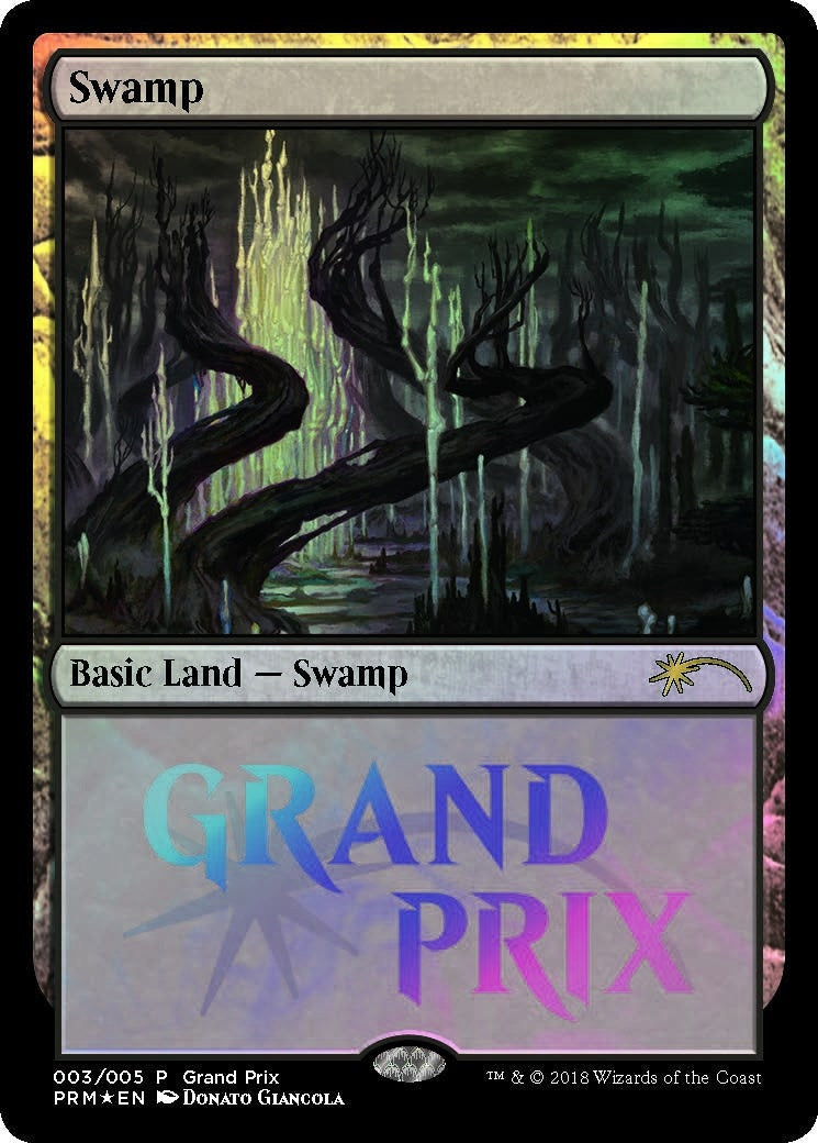 Swamp (3) [GPP] - MTG Single