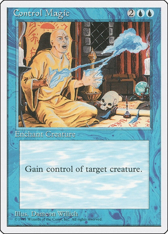Control Magic [4ED] - MTG Single
