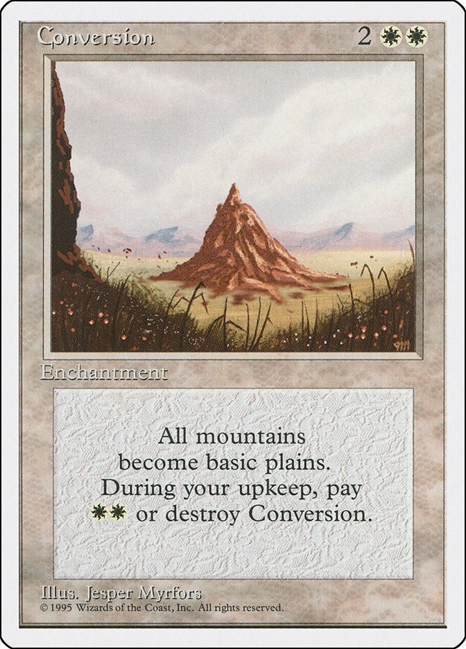 Conversion [4ED] - MTG Single