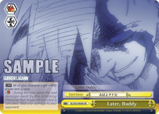 Later Buddy (52030) [GL/S52] - Weiss Schwarz Single