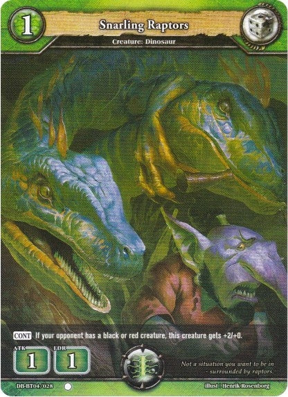 Snarling Raptos (4028) [BP04] - Dragoborne Single