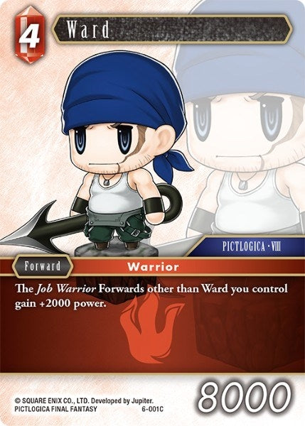 Ward (6) [OP6] - Final Fantasy TCG Single