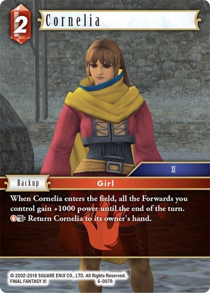 Cornelia (6) [OP6] - Final Fantasy TCG Single