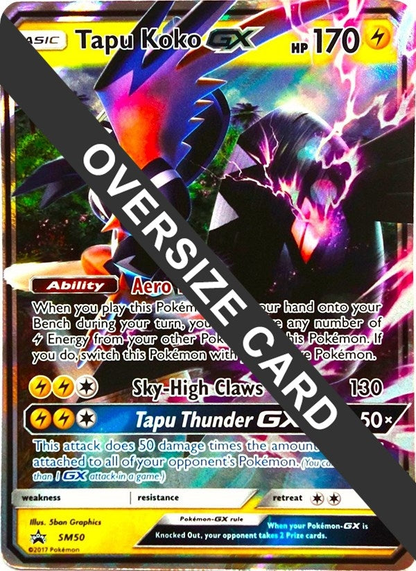 Image for Tapu Koko GX - SM50 (SM50) (Jumbo Cards) - Pokemon
