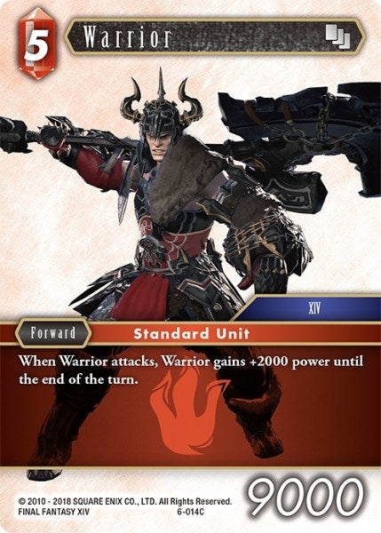 Warrior (6) [OP6] - Final Fantasy TCG Single