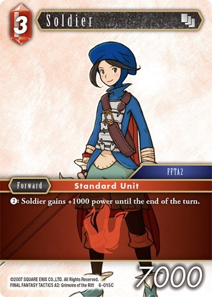 Soldier (6) [OP6] - Final Fantasy TCG Single
