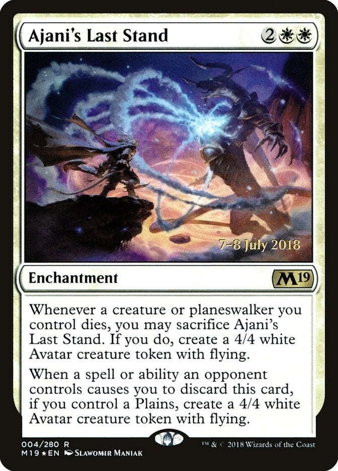 Ajani’s Last Stand (4) [PRE] - MTG Single