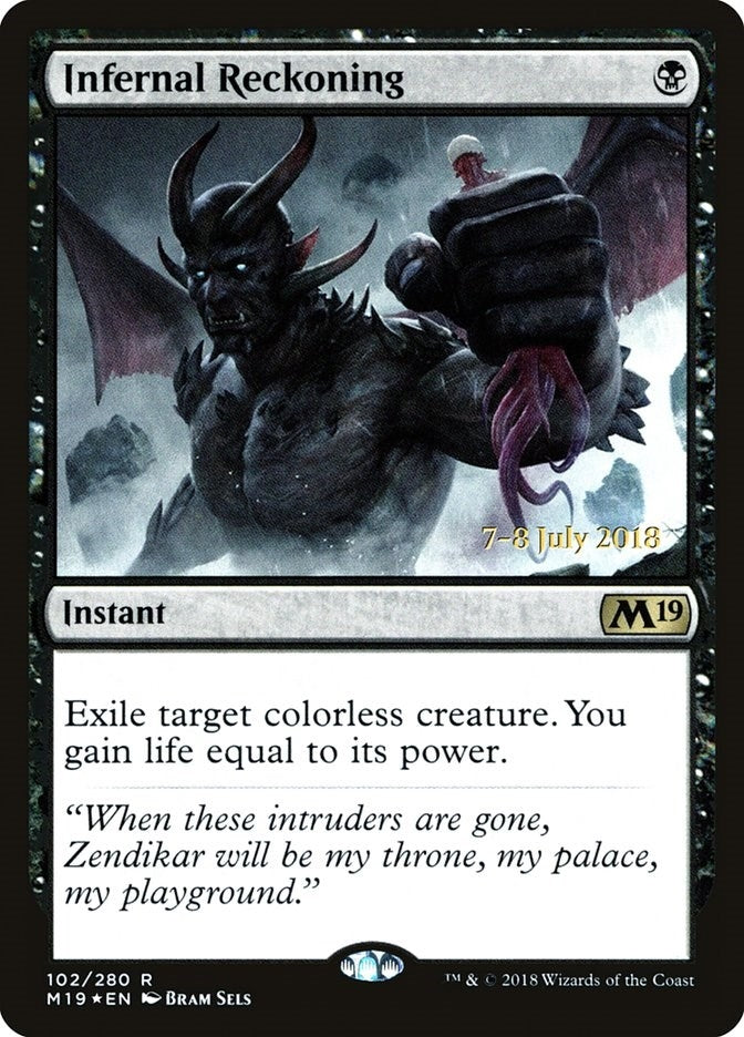 Infernal Reckoning (102) [PRE] - MTG Single