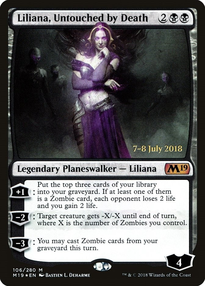 Liliana Untouched by Death (106) [PRE] - MTG Single