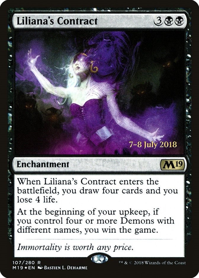 Liliana’s Contract (107) [PRE] - MTG Single