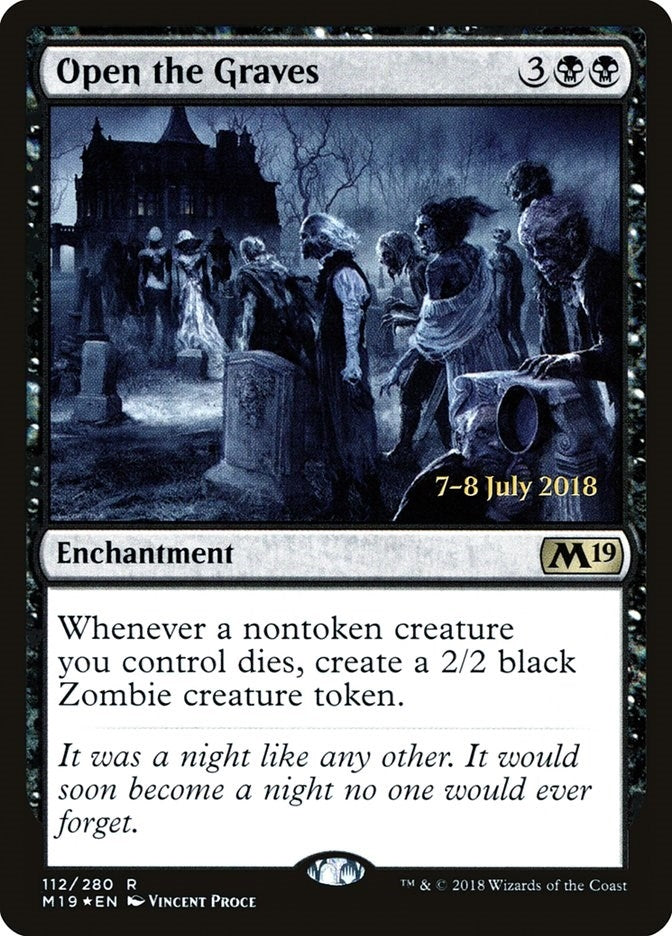 Open the Graves (112) [PRE] - MTG Single