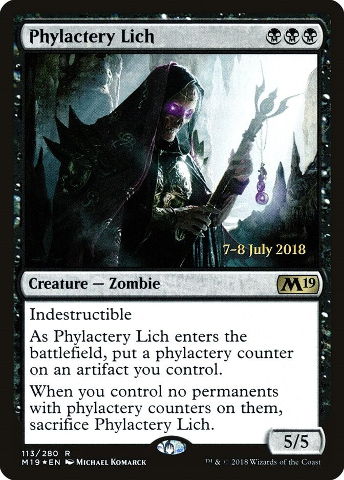 Phylactery Lich (113) [PRE] - MTG Single