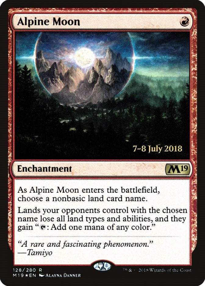 Alpine Moon (128) [PRE] - MTG Single