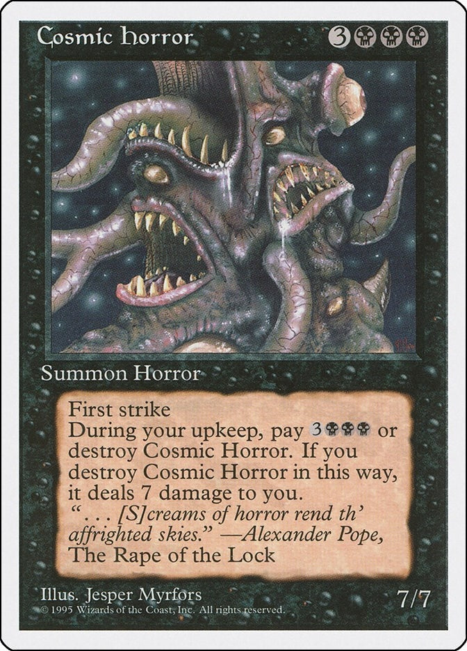 Cosmic Horror [4ED] - MTG Single
