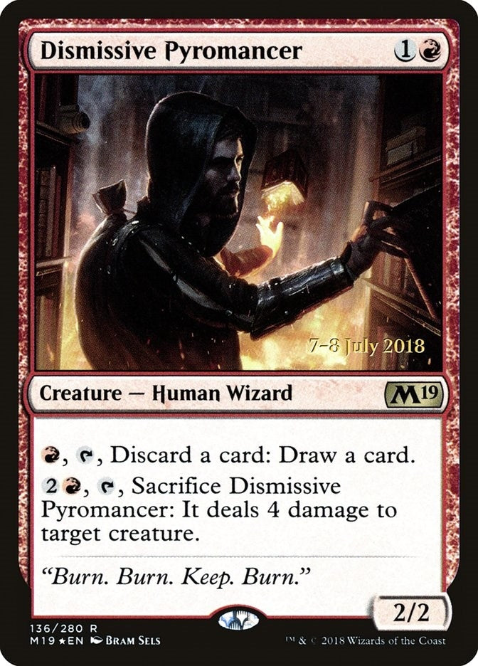 Dismissive Pyromancer (136) [PRE] - MTG Single