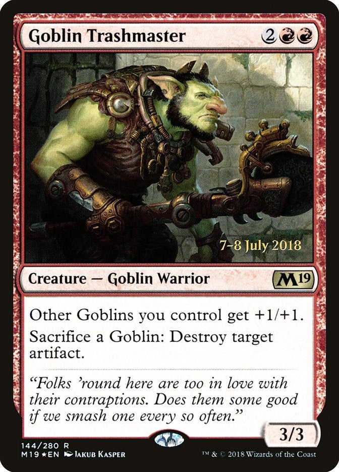 Goblin Trashmaster (144) [PRE] - MTG Single