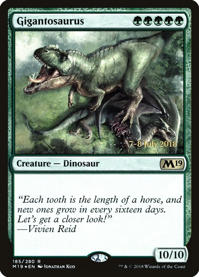 Gigantosaurus (185) [PRE] - MTG Single