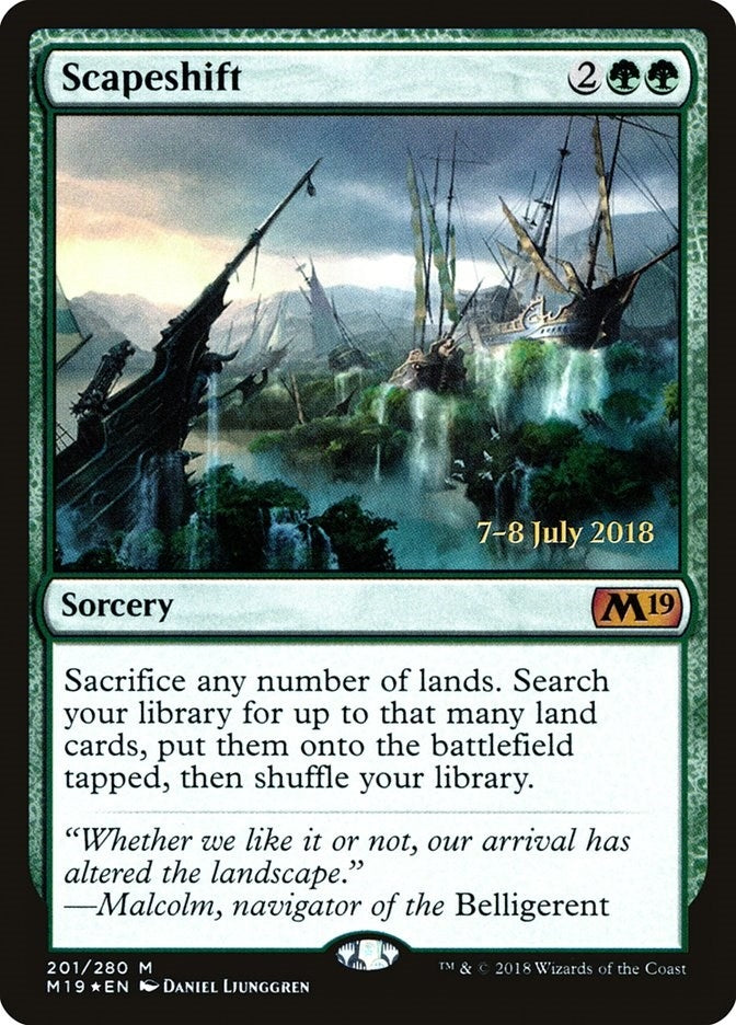 Scapeshift (201) [PRE] - MTG Single