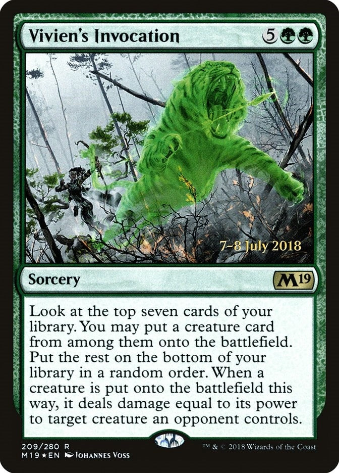 Vivien’s Invocation (209) [PRE] - MTG Single